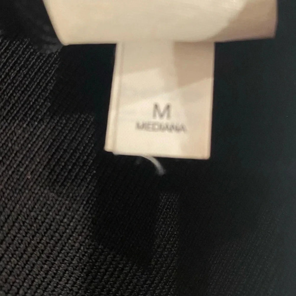 Bebe Women’s Black Stretch Mini Pencil Skirt Viscose Spandex Bodycon Medium EUC - Picture 10 of 13